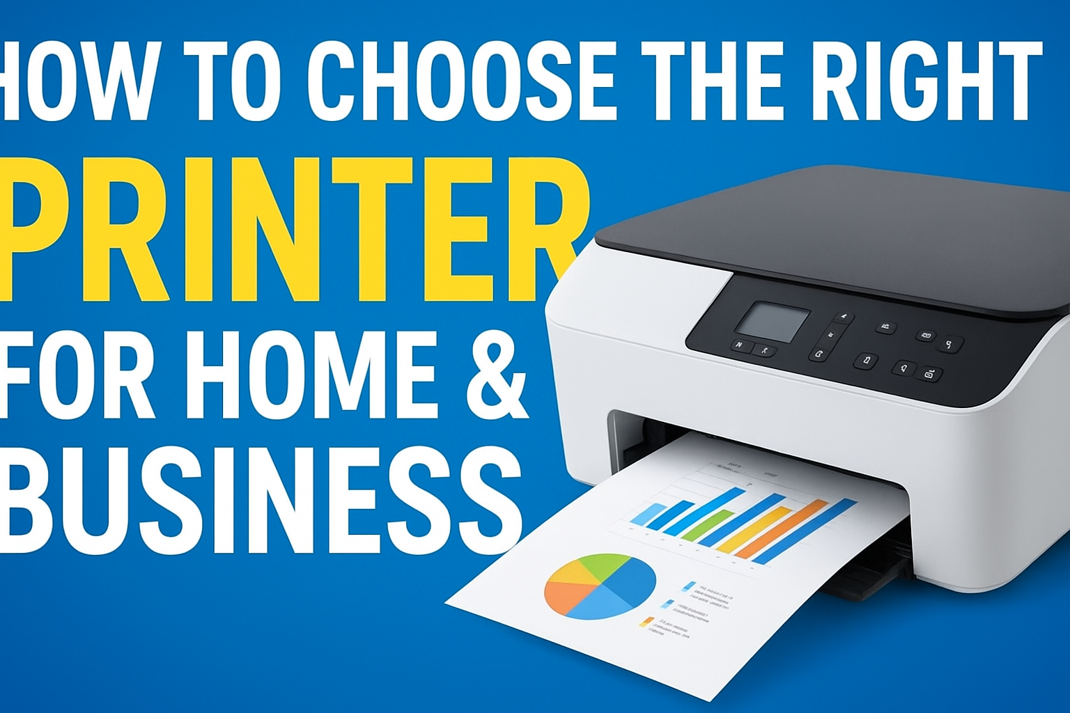 How to Choose the Right Printer for Home & Business
