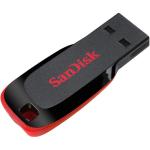 SanDisk Cruzer Blade 64GB, USB 2.0, Flash drive, Pendrive, Red