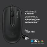 FINGERS MasterHit USB Wired PC Mouse
