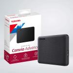TOSHIBA Canvio Advance 2TB Portable External HDD