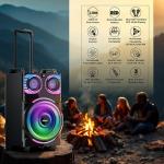 Intex Thriller 1300 Bluetooth Trolley Speaker 130W